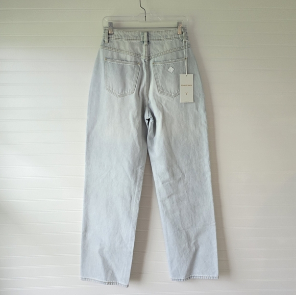NWT Abrand A Carrie High Rise Jean in Millie Relaxed Fit 27 - Picture 5 of 12
